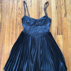 Elizabeth and James black cocktail dress